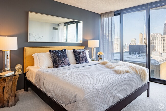 2BR, 2BA -1080SF - Primary Bedroom