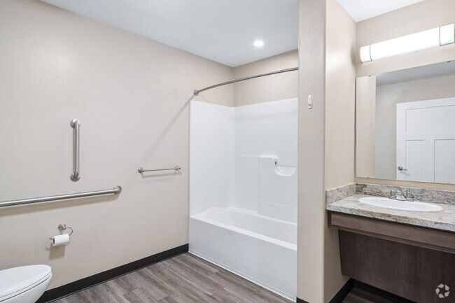 2BR, 1BA - 810SF - Bedroom