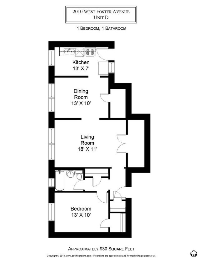 Photo - 2010 W Foster Ave Unidad 1D