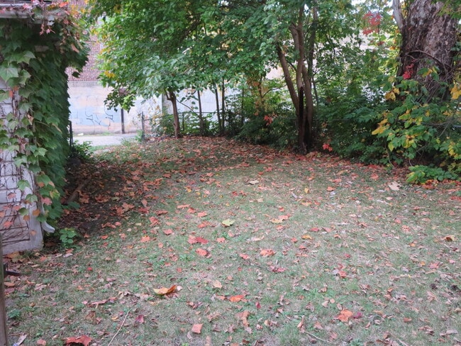 Back yard. - 204 S 6th St Unit First Floor