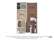 Snowdrop | 1 bed 1 bath | 744 sq ft