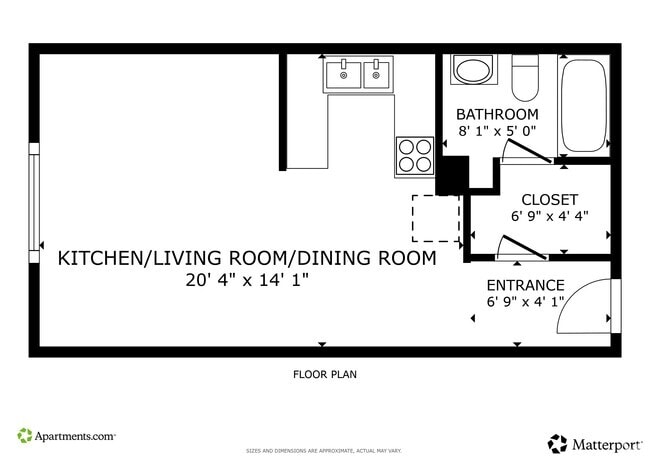Estudio A - 378 pies cuadrados - Madeira Court