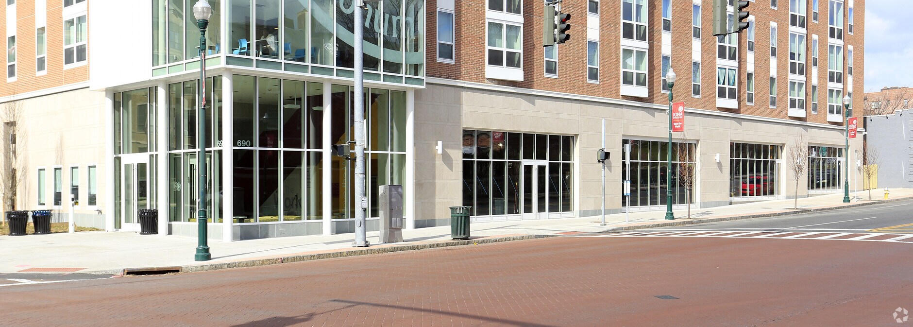 street level - North Ave Residence Hall - Iona College