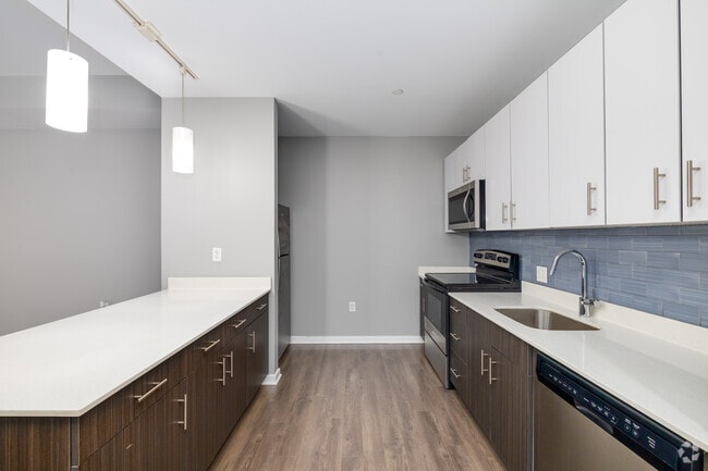 1 dormitorio, 1 baño - 750 pies cuadrados - Cocina - Falls Bridge Lofts