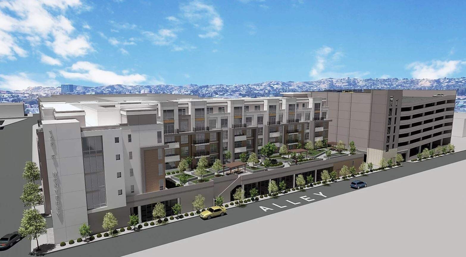 Representación artística - Monterey Bay Square