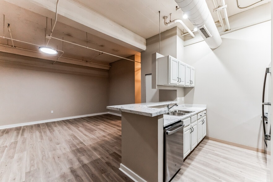 Upgraded two bedroom living room