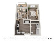 A2 floor plan Westbury Apartments