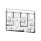Habitación privada en un edificio de 3 habitaciones_1