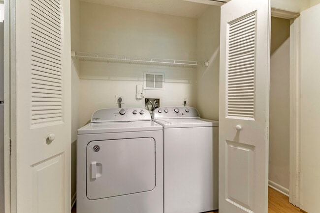 In-unit washer and dryer