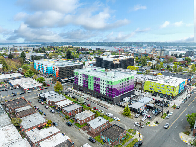 Aerial - Housing Hilltop Rental