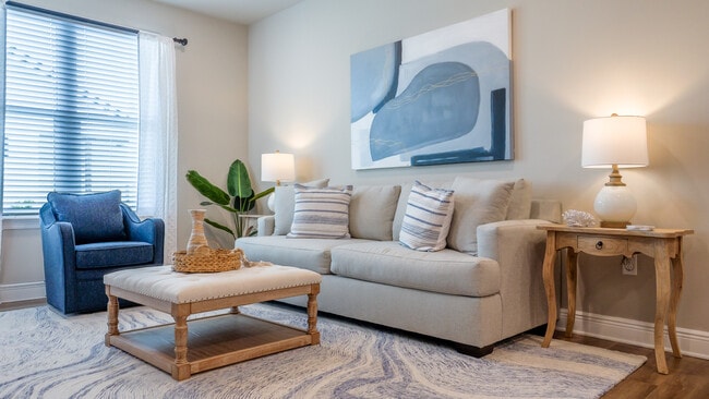 The Rousseau: 1BR, 1BA - Living Room