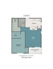 Preserve Floor Plan - Harbor 803 sq. ft..jpg