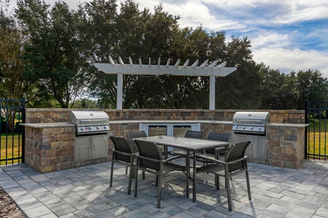 Fire up the grill and enjoy outdoor dining with friends