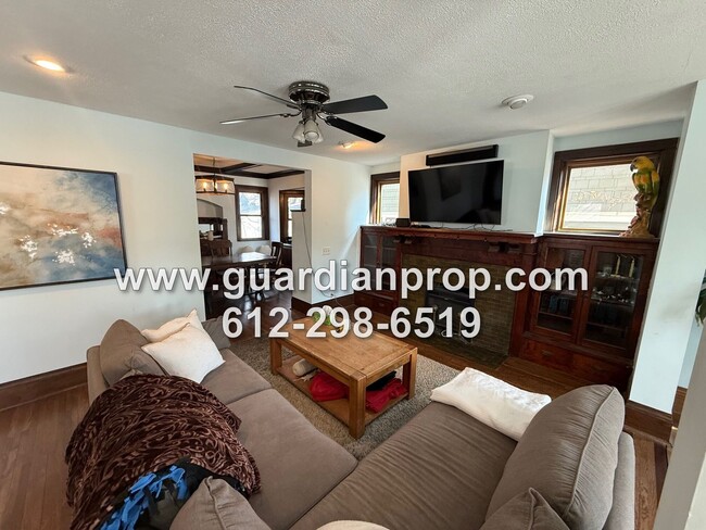 Photo - Merriam Park House Available May 1st, Updated Kitchen, Office, Fenced Yard, 2 Car Garage