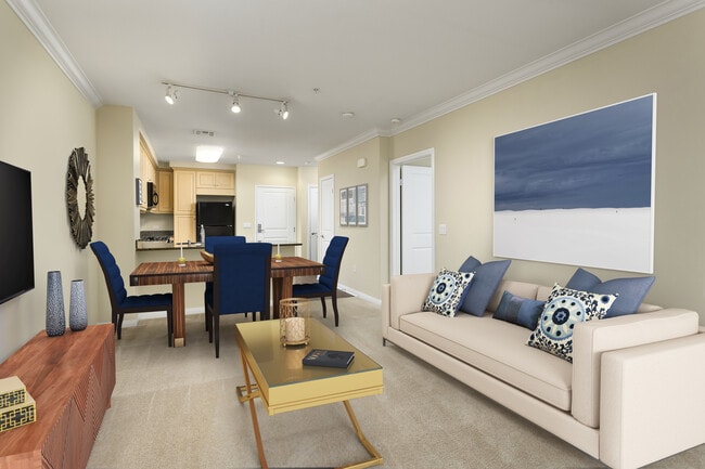 Classic Package I living and dining area