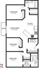 3BR/2BA