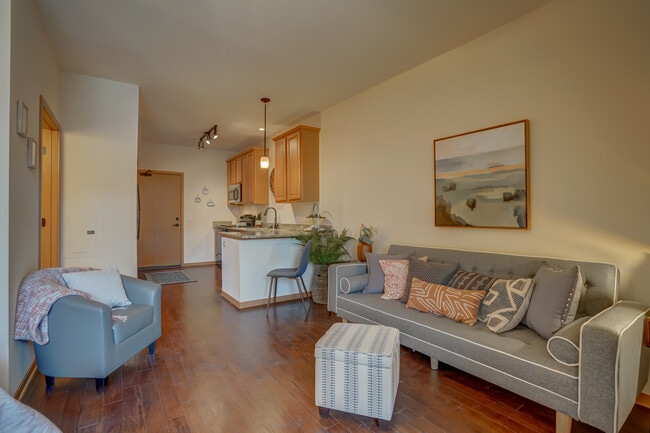 Studio Washington- Living Area