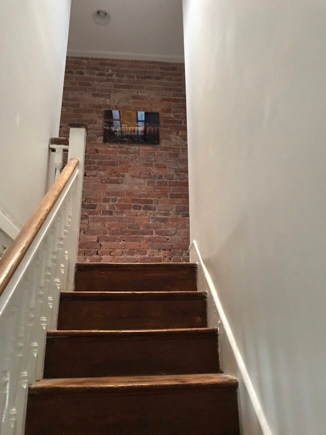 Stairs to second floor - 3626 10th St NW Unit Main Home 3 Bdrm