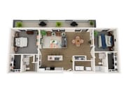 Penthouse J Floorplan View
