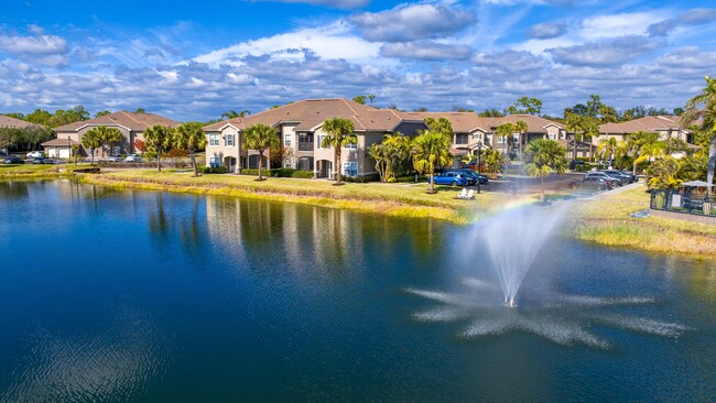 Our scenic community offers breathtaking waterfront views, well-maintained grounds and sparkling water fountain. - Lakes of Tuscana Apartments