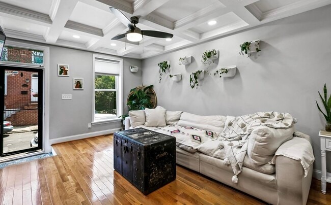 Living Room - 106 E Clement St Townhome