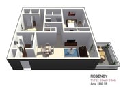 Two Bed / Two Bath