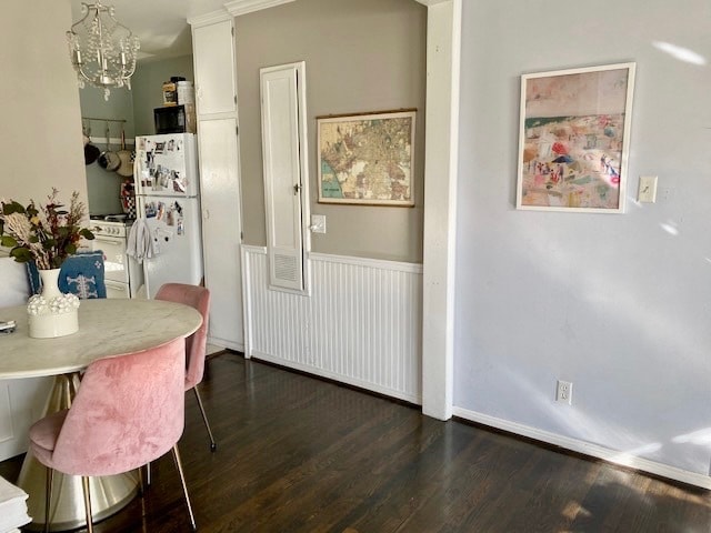 Living Room, Breakfast Nook, Kitchen (just painted white) - 1008 6th St Unit F