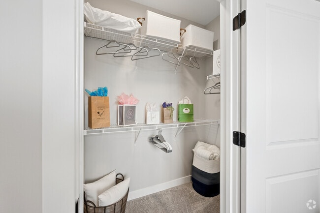 Model - 1BR, 1BA - 757SF - Bedroom Closet