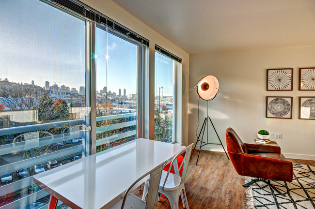 Living Room - East Howe Steps Apartments