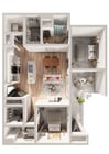 Legacy North - B2PC0 Floor Plan