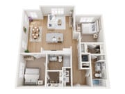 B2 floor plan Arcadia 331