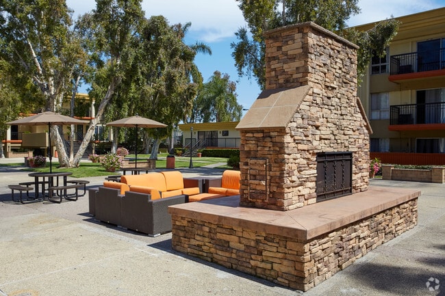 Outdoor Lounge and Barbecue Area