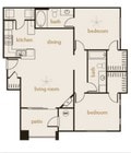 2BR/2BA