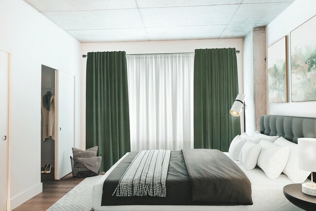 Chambre à l'étage | Upstairs Bedroom - Brix Apartments