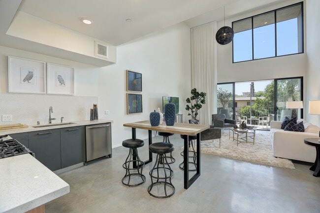 Loft Kitchen Living Room