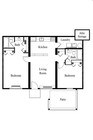 2BR/2BA