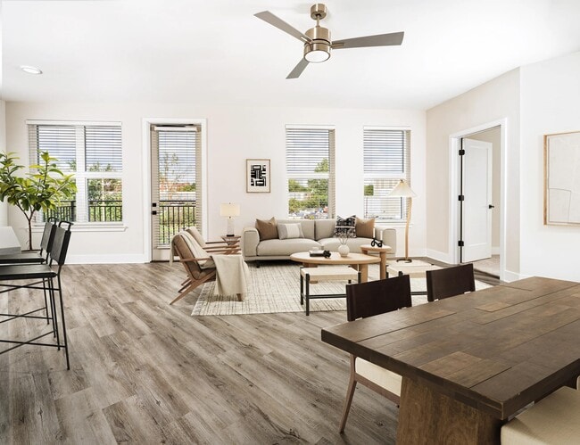 Bright, airy living at Modera Westside Trail, where spacious layouts and refined finishes create an inviting Atlanta retreat.