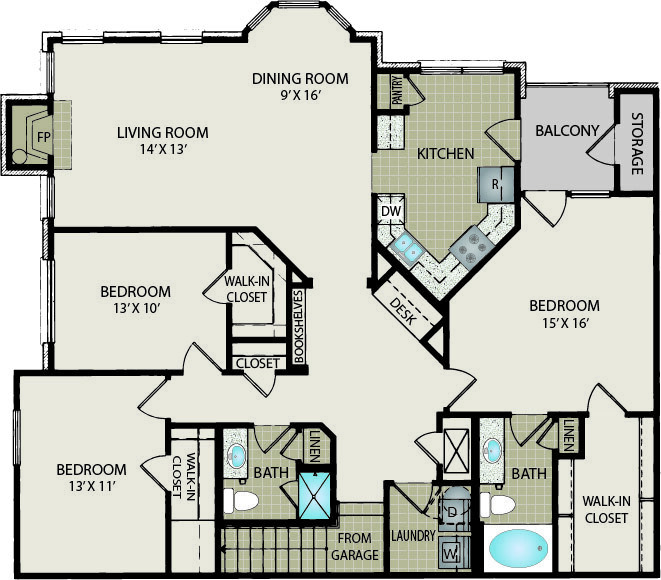 Floor Plan - Carlisle (Premium)