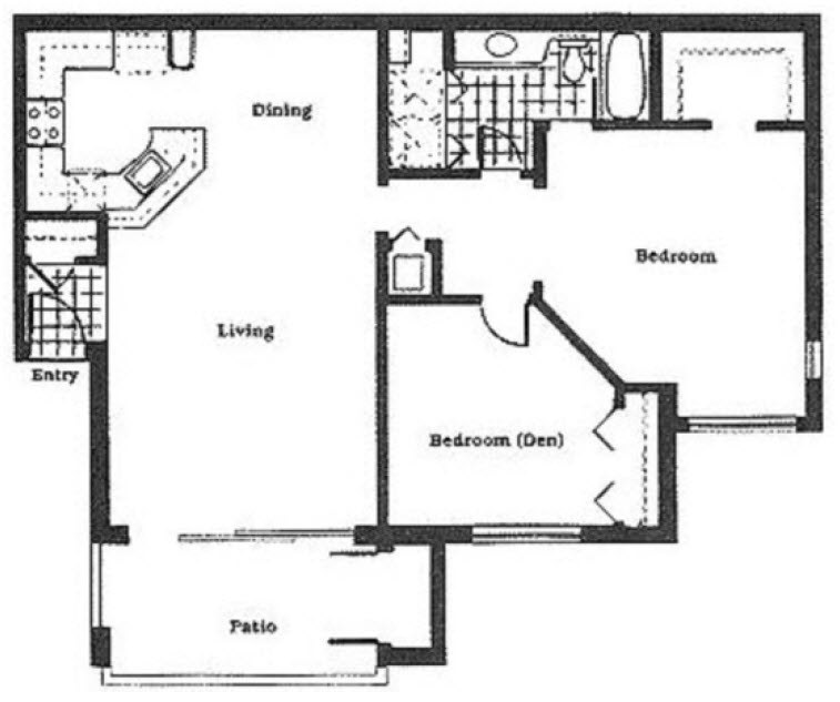 Floor Plan - THE MAHOGANY