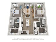 2.B2 floor plan Preserve at Westfields