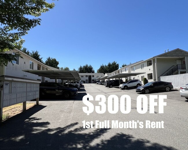 Building Photo - $300 Off First Full Month!  1 Bedroom 1 Bathroom - Ground Floor - Bonney Lake Condo - #C1 Unit #C1
