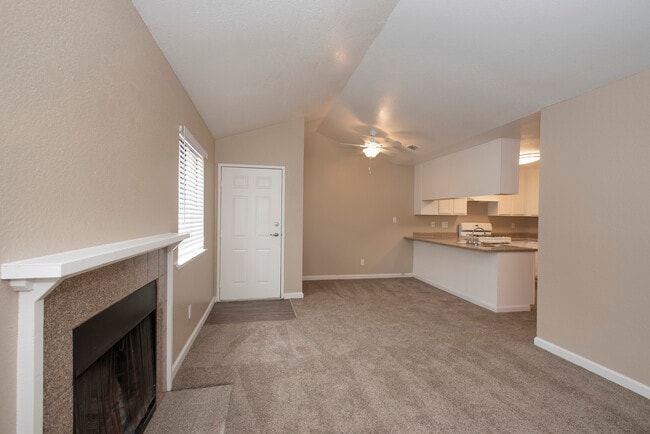 Living/dining area