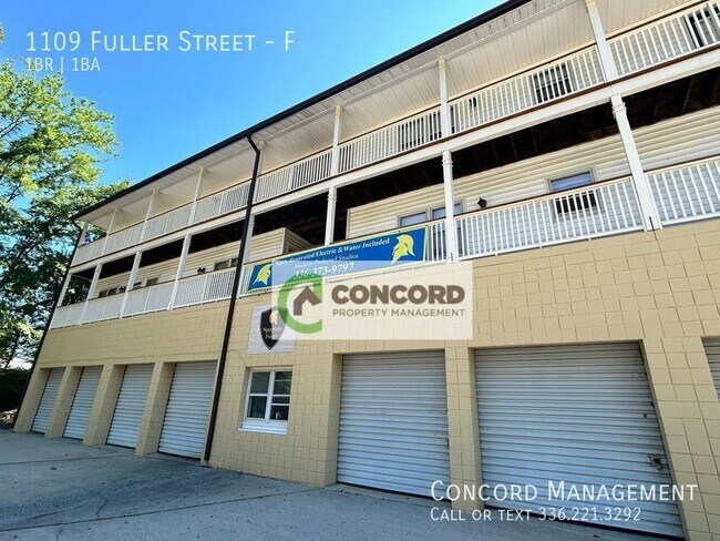 1109 Fuller Street -F/Concordmgmt.com 336-... - 1109 Fuller Street -F/Concordmgmt.com 336-... Apartment Unit F