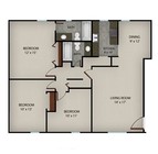 3BR/2BA