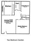 2BR/1BA