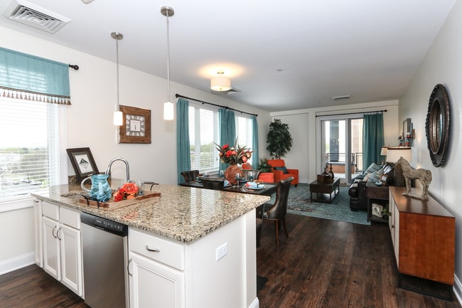 Hardwood Floors throughout - 14 Hudson Apartments