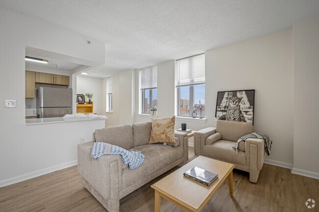 Eutaw 1BR, 1BA - 800SF - Living Room