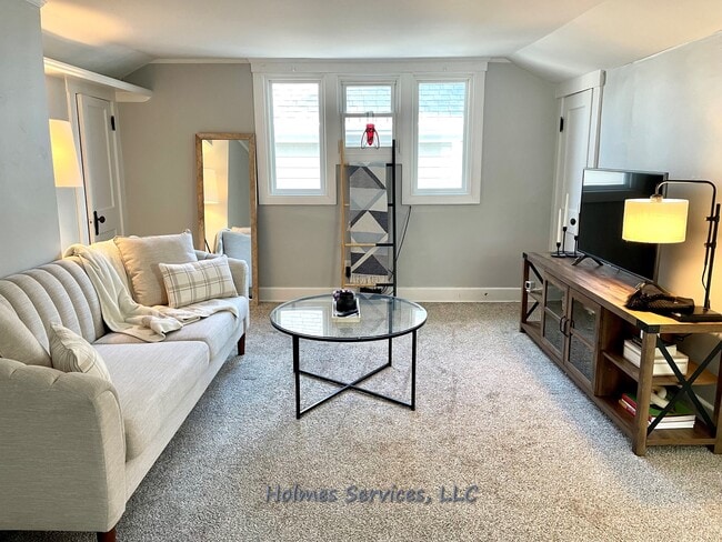 Living room - example furniture layout - 1226 Bird Ave