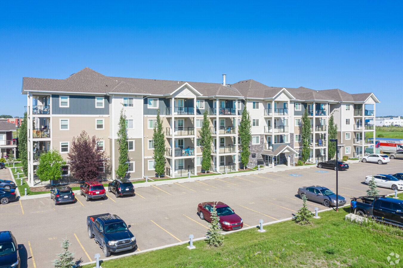 75 surface parking stalls - Liberty Park Apartments