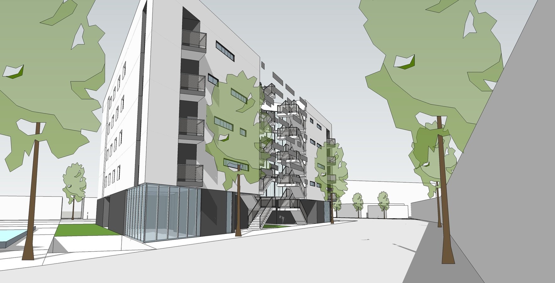 Rendering - PATH Villas Hollywood